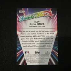 Topps 2024 Chrome Update Future Stars - Elly De La Cruz - #FSU-11 Reds RC - Image 2