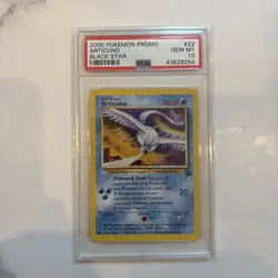 2000 Pokemon Articuno Black Star Movie Promo #22 PSA 10 Gem Mint - Image 1