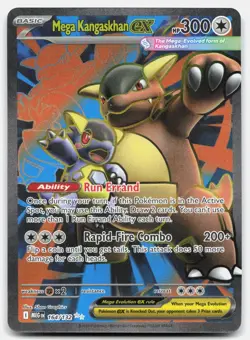Mega Kangaskhan ex - NM Near Mint - MEG Mega Evolution # 164 - PKMN Pokemon Card - Image 1