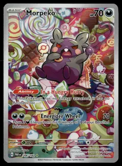 Morpeko 206/182 Illustration Rare Paradox Rift Pokemon NM/M - Image 1