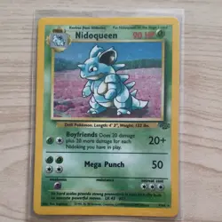 Pokemon TCG Nidoqueen 7/64 Jungle Rare Unlimited Regular NM - Image 1
