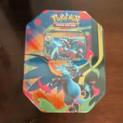 Pokemon 2 Tin Mega Charizard X + Y ex Tin Bundle Lot- 2 Tins FreeShip - Image 3