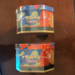 Pokemon 2 Tin Mega Charizard X + Y ex Tin Bundle Lot- 2 Tins FreeShip - Image 5