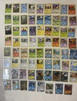 Lot of 71 Mix Pokemon Cards Basic & Stage 1 And Stage 2 - Image 1