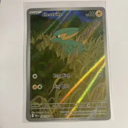 Electrike 196/182 Holo/Illustration Rare Destined Rivals Pokemon Near Mint - Image 1
