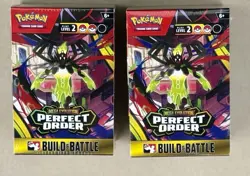 Pokemon TCG Perfect Order Build And Battle Box x2 New Sealed - Image 1