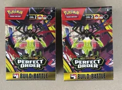 Pokemon TCG Perfect Order Build And Battle Box x2 New Sealed - Image 2