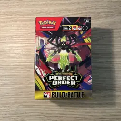 Pokemon TCG Mega Evolution Perfect Order Build and Battle Box New Sealed ✅ - Image 1