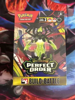 Pokemon TCG Mega Evolution Perfect Order Build And Battle Box New & Sealed - Image 1