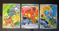 Pokemon TCG First Partner Illustration Collection Series 1 Kanto GEN 1 Set NM - Image 1