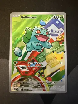 Pokemon TCG First Partner Illustration Collection Series 1 Kanto GEN 1 Set NM - Image 3