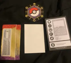 1X Pokemon 25th Anniversary McDonalds Promo Sealed Booster Card & Sticker - Image 2