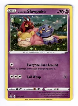 Galarian Slowpoke - SWSH1 SWSH: Sword & S #SWSH126 (2020) Promo Holo NM Pokemon - Image 1