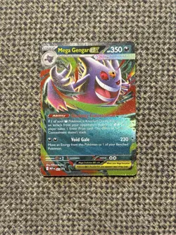 Mega Gengar EX 073 Holo Promo ME: Mega Evolution Promo Pokemon Near Mint - Image 1