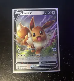 Pokemon Eevee V SWSH065 (Sword & Shield Promo) Holo Promo ENG NM - Image 1