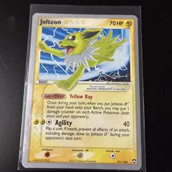 Pokemon Jolteon Gold Star 101/108 World Championship 2007 - Image 1