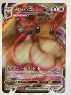 Eevee VMAX SWSH087 SWSH: Sword & Shield Promo Cards Holo: NM - Image 2