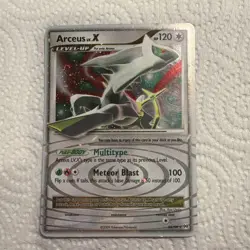 Nintendo Pokemon TCG Arceus LV.X 95/99 Arceus Holo Ultra Rare EN 120HP 2009 - Image 1