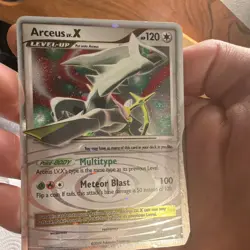 Nintendo Pokemon TCG Arceus LV.X 95/99 Arceus Holo Ultra Rare EN 120HP 2009 - Image 2