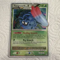The Pokemon Company Pokemon TCG Tangrowth LV.X 99/99 Arceus Holo EN 130 HP - Image 1
