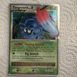 The Pokemon Company Pokemon TCG Tangrowth LV.X 99/99 Arceus Holo Ultra Rare EN - Image 1