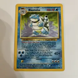 Wizards of the Coast Blastoise Base Set Holo Rare 2/102 Unlimited 1999 - Image 1