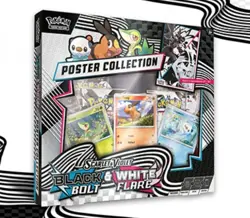 Pokemon Black Bolt & White Flare Unova Poster Collection - NEU & OVP - Englisch - Image 1
