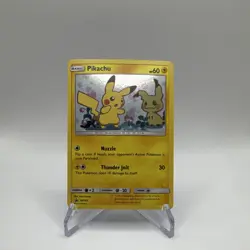 The Pokemon Company Pikachu SM162 SM Black Star Promo Holo ENG 2019 60 HP - Image 2
