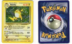 Raichu Holo Pokemon TCG Base Set Unlimited 14/102 HP - Image 3