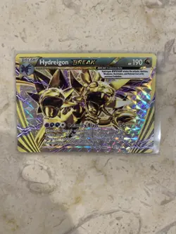 Hydreigon BREAK 87/114 XY Steam Siege Full Art Holo Rare Pokemon Card - Image 1