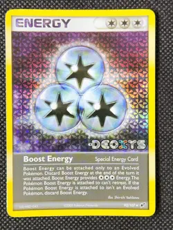 NM Boost Energy Reverse-Holo #93 Deoxys Pokemon TCG - Image 1