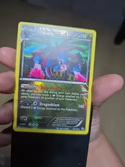 Hydreigon 97/124 Rare Reverse Holo Foil Dragons Exalted Pokemon Card 2012 - Image 3