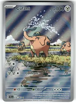 Cufant 076/064 Illustration Rare Shrouded Fable Pokemon Holo Near Mint - Image 1