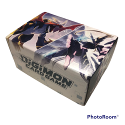 Digimon TCG Mastemon & Imperialdramon Dragon Mode Card Storage Box New & Sealed - Image 1