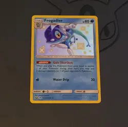 Frogadier SV12/SV94 Hidden Fates Shiny Vault Pokemon Card - Image 1