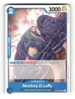 Monkey.D.Luffy (052) - OP16-052 - The Time of Battle - One Piece - NM Uncommon - Image 1