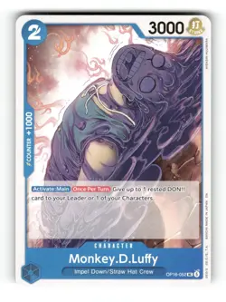 Monkey.D.Luffy (052) - OP16-052 - The Time of Battle - One Piece - NM Uncommon - Image 1