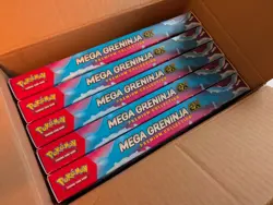 Pokemon TCG Mega Greninja EX Premium Collection Box (5) English Premium Set - Image 1