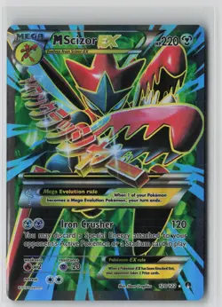 M Scizor EX 120/122 Ultra Rare BREAKpoint Pokemon LP - Image 1