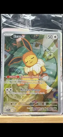 Pokemon TCG Eevee SVP 173 (Pokemon Center Exclusive) PC ETB Promo Sealed - Image 1