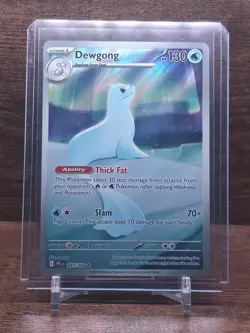 Pokemon TCG Dewgong 097/094 English Illustration Rare Phantasmal Flames - Image 1