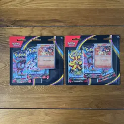 Pokemon TCG Chaos Rising Triple Booster Pack New Factory Sealed 2x - Image 1