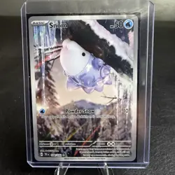 Snom Temporal Forces 168/162 Near Mint (NM) Illustration Rare Full Art Holo EN - Image 1