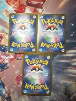 Pokemon Black Bolt White Flare Rare Pokeball Japanese 3 Cards - Image 2