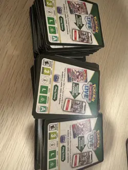 UNUSED POKEMON TCG ONLINE CODE CARDS Sent Via Messages - Image 1