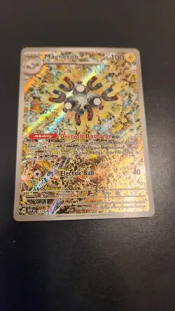 Pokemon TCG Magneton SVP 159 Surging Sparks Promo Card NM Condition - Image 2