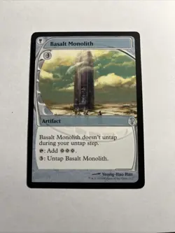 Basalt Monolith (Future Sight) - Mystery Booster 2 MTG Plus Bonus Card!!! - Image 1
