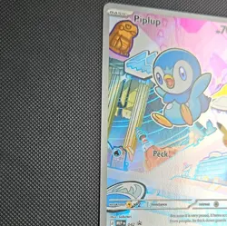 Piplup MEP Promo Holo 042 Basic Water Pokemon - Image 2
