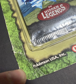 2004 Pokemon ex Hidden Legends SEALED Blister Booster Pack Hanger Regice Art - Image 4