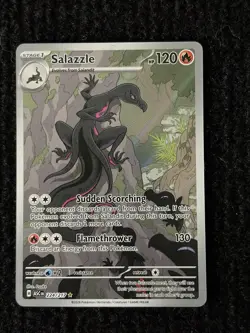 Salazzle - 224/217 Illustration Rare ME: Ascended Heroes Pokemon TCG NM - Image 1